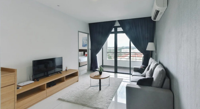 Люкс с 2 комнатами с видом на город 1 Tebrau Residences by YML Home