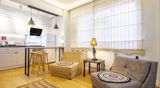 Central Flat With Backyard in Besiktas, Забронировать Апартаменты/квартира Бешикташ Стамбул, рядом с City's Nisantasi