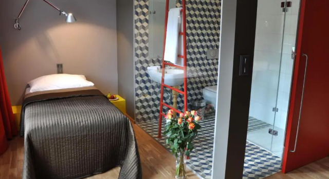 Трёхместный номер Standard с балконом Hotel Kokořín