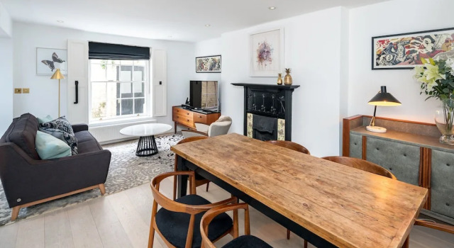 Mod 3 BR Flat Near Baker Street st, in Marylebone, Забронировать Отель Лондон Большой Лондон, рядом с Бейкер стрит