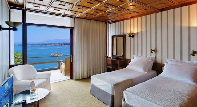 Двухместный номер Economy с видом на море Nafplia Palace Hotel & Villas