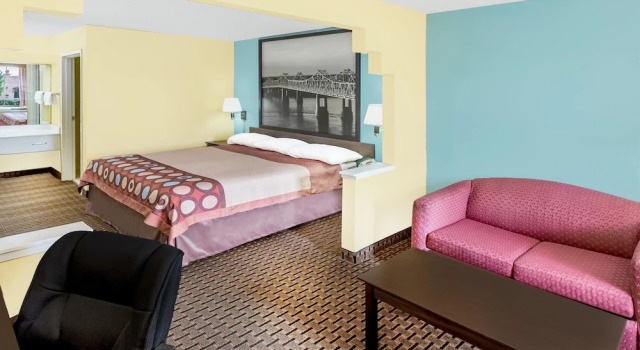 Двухместный люкс Super 8 by Wyndham Madison/Ridgeland Area