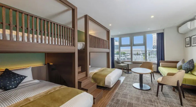 Двухместный номер Deluxe HOTEL MYSTAYS Hakodate Station