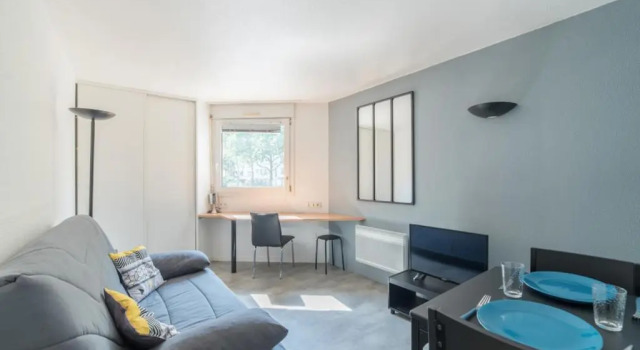 Bright and modern studio close to Part-Dieu - Welkeys, Забронировать Апартаменты/квартира Лион Rhône, рядом с Institut &amp; Musee Lumiere
