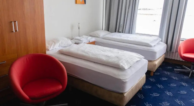 Кровать в общем номере Hotel Dalvik - Aurora Leisure