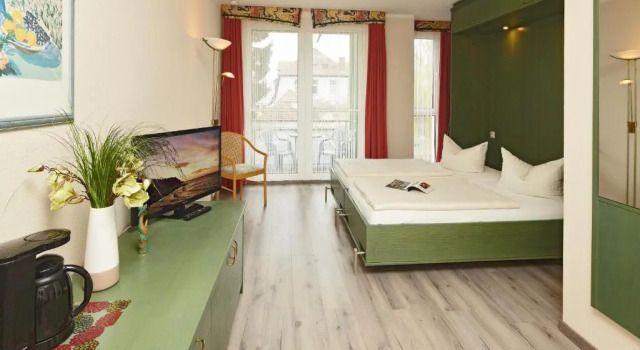 Студия Aparthotel Tropenhaus Bansin