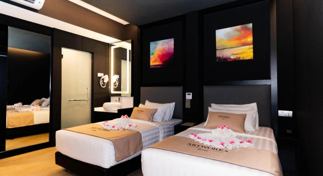 Двухместный номер Standard Artworks Hotel Ipoh