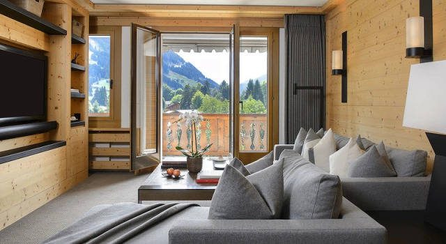 Двухместный номер Standard с балконом Park Gstaad