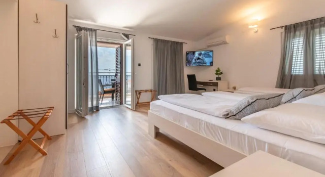 Апартаменты с 2 комнатами с видом на море Villa Amigo