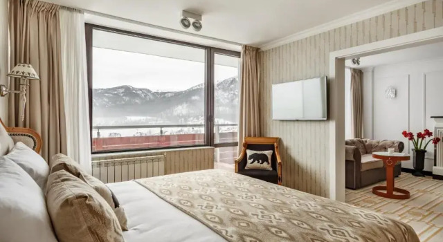 Люкс с балконом и с видом на горы Bachleda Hotel Kasprowy