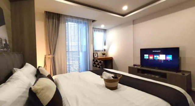 Circle Rein Sukhumvit 12 #1BR#Pool&Gym#Near Terminal 21#Max2, Забронировать Отель Отели Бангкока с бассейном, рядом с Торгово-развлекательный центр Кореан Таун, Бассейн