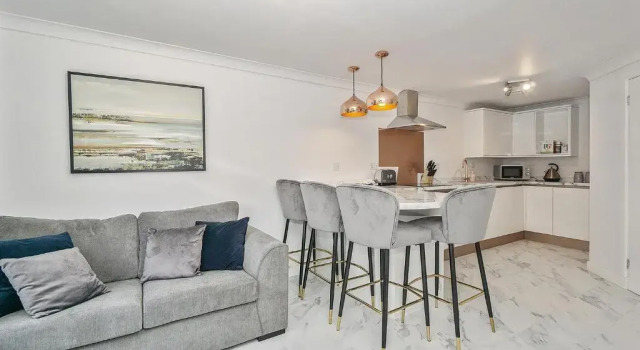 Апартаменты Modern seaside apartment ,Lossiemouth, Moray
