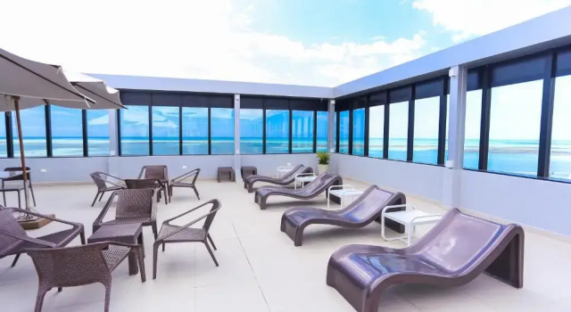 Трёхместный номер Deluxe с видом на море Pajuçara Praia Hotel