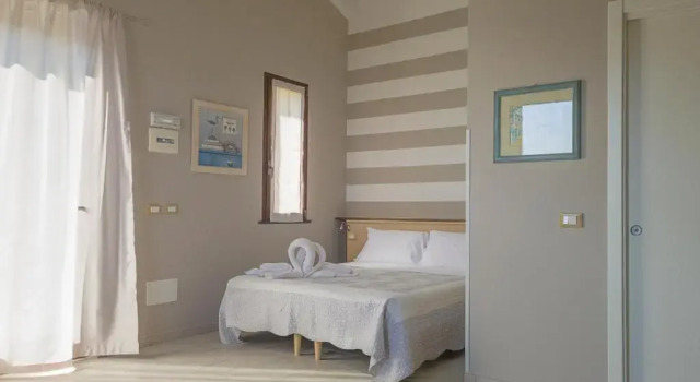 Четырёхместный номер Standard с видом на сад Agriturismo La Pietra