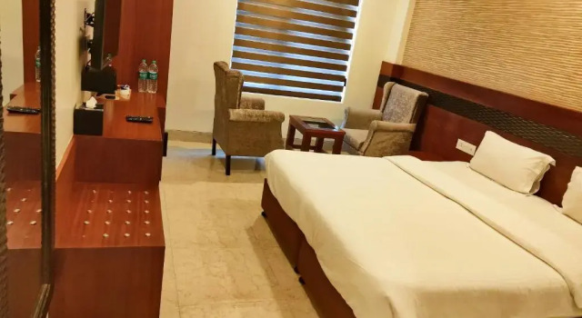 Двухместный номер Deluxe с красивым видом из окна Holy River Hotel