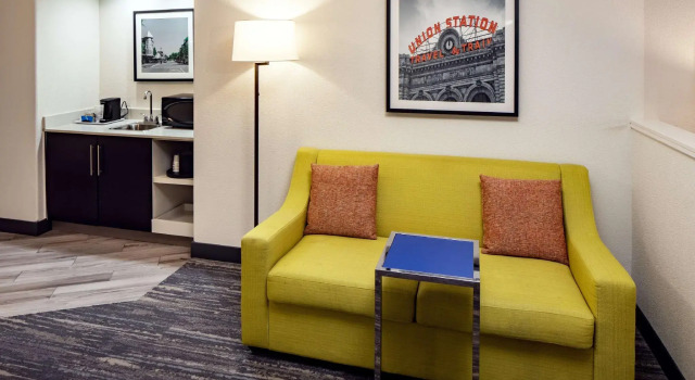 Двухместная студия Hampton Inn & Suites Parker