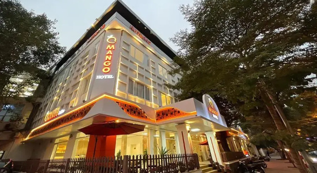 Кровать в общем номере Mango Hotel - Ha Noi Railway station
