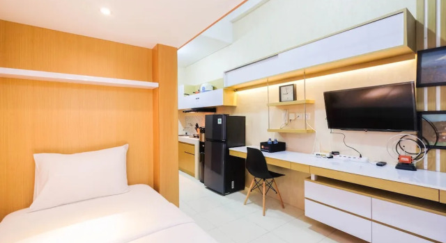 Standard Zimmer Fully Furnished Studio With Comfortable Design Dave Apartment