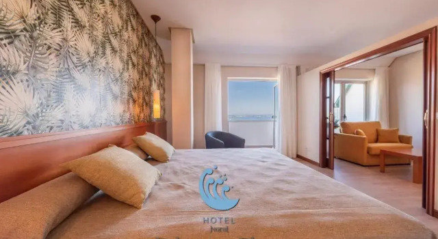 Двухместный Terrace номер с видом на море Hotel Norat Palmeira Playa