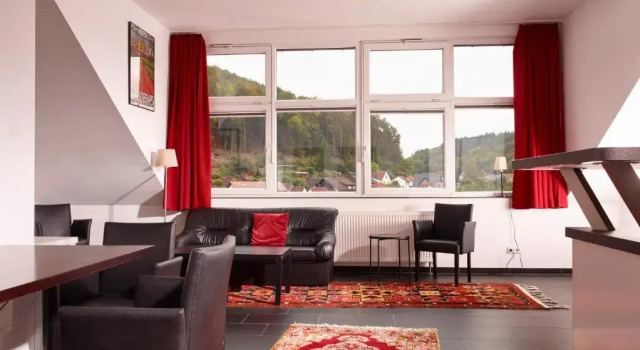 Апартаменты с 2 комнатами Luxusapartment Burgschänke