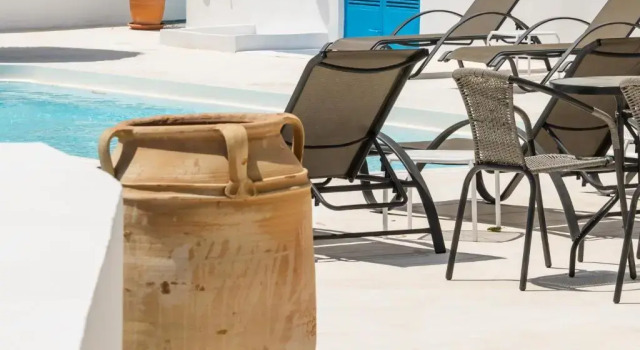Апартаменты с видом на море Ancient Thera Apartments