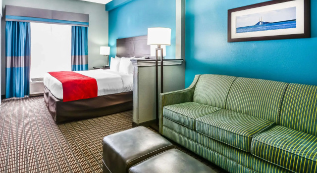 Двухместный люкс Comfort Suites Tampa - Brandon