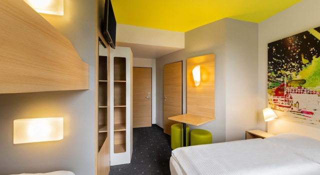 Четырёхместный номер Standard B&B Hotel Mülheim an der Ruhr