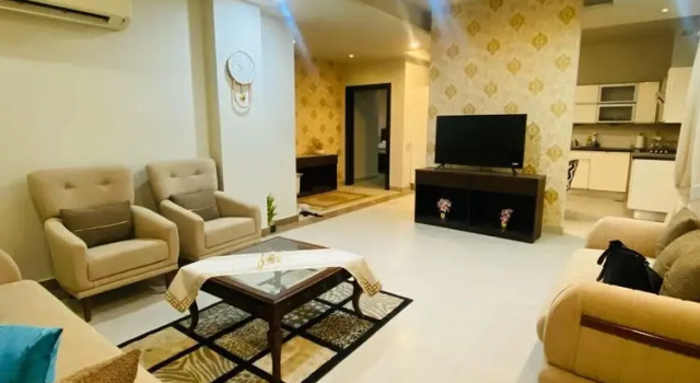 2Bedroom BahriaTown-Manzar Holiday Homes, Book Apartment Hotels in Islamabad with Parking, Parking