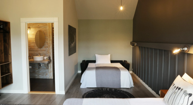 Двухместный номер с диваном-кроватью Superior Fosshotel Hellnar