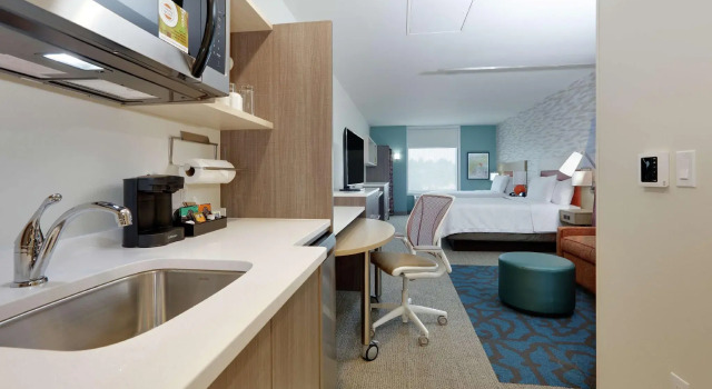Четырёхместная студия Home2 Suites By Hilton Yakima Airport