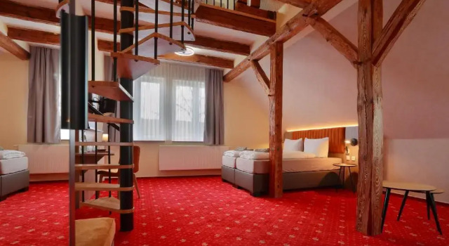 Полулюкс с видом на сад Landhotel & Brauhaus Prignitzer Hof