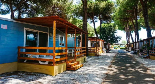 Шале с 2 комнатами Chalet Grand Charme voor 4 personen op Camping River Village - JoyCasa