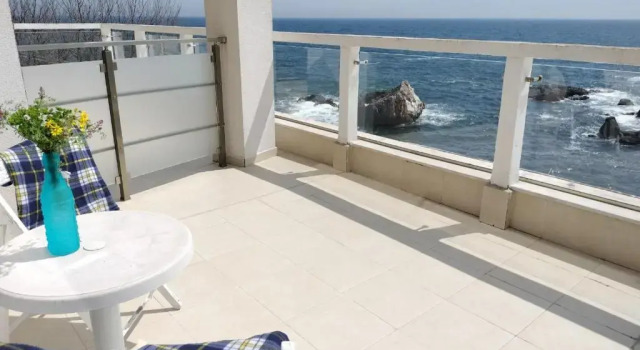 Двухместный номер Standard с балконом и с видом на море Hotel Tyulenovo