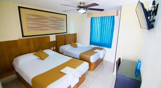 Четырёхместный номер Standard Hotel Tepic