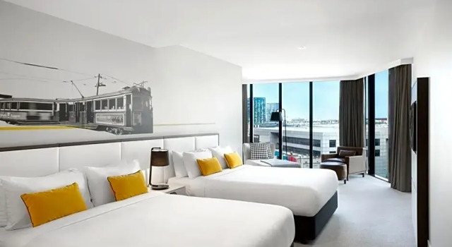 Апартаменты с 2 комнатами Peppers Southern Cross Melbourne