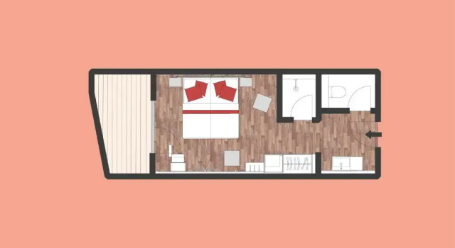 Номер Deluxe Hotel Astrid mit Panoramapool & inklusive JokerCard