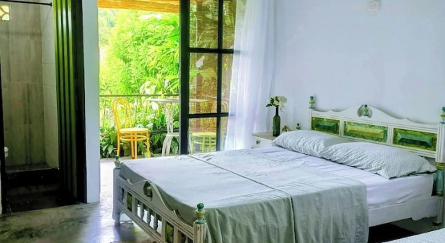 Двухместный номер Deluxe c 1 комнатой с балконом и с видом на сад Betania Alojamiento Rural Quindío Eje Cafetero espectacular
