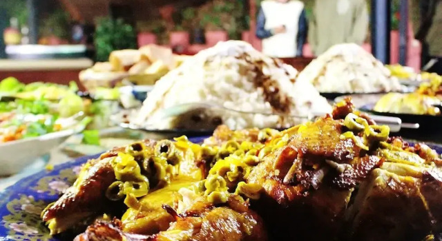 Кровать в общем номере Aloha Surf Camp Maroc