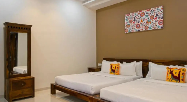 SaffronStays The Fusion, Lonavala - pool villa with hip interiors and indoor games