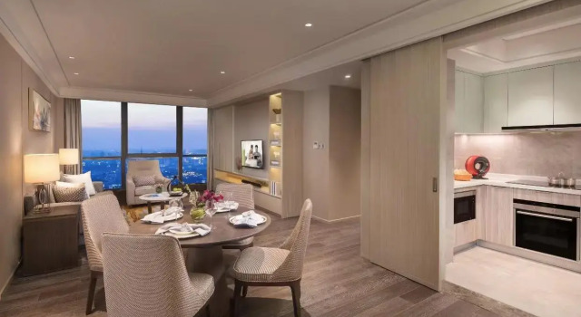 Номер Executive с 2 комнатами Ascott Harmony City Nantong