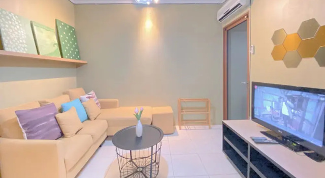 Gorgeous 2Br At Grand Setiabudi Apartment, Rezervasyon Daire Bandung Kidul Bandung