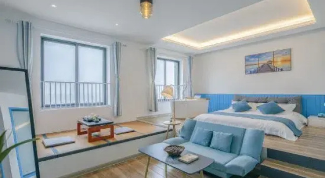Люкс с видом на море Dongjidao Shimatou Hotel