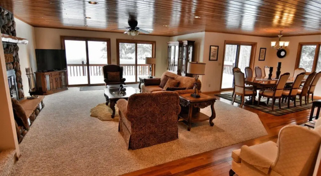 Peace Of Mind On Namakagon 5 Bedroom Hotel Room by RedAwning, Book Hotel Chequamegon National Forest USA