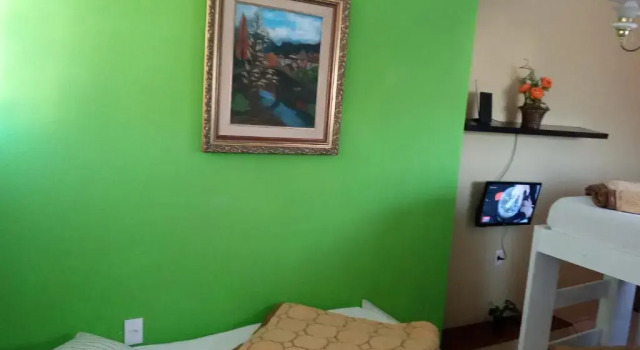 Кровать в общем номере Hospedaria Green Hostel