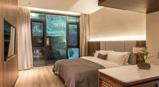 Люкс с видом на горы Qingcheng Country Villa