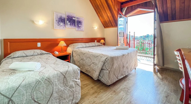 Трёхместный номер Deluxe Hotel Nacional Inn Campos do Jordão