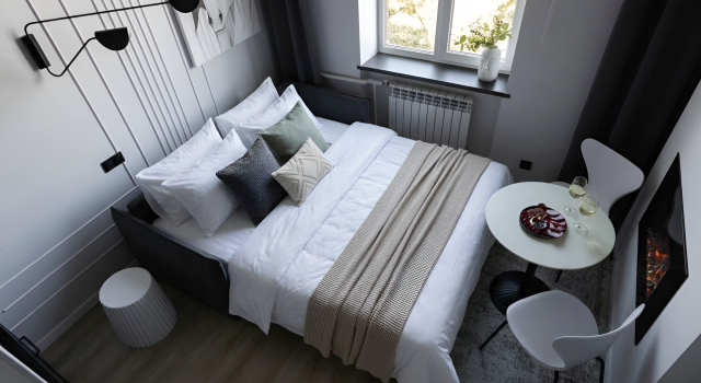 Luxury studio "Komfot24" at VDNKH, Book Apartment Moscow Russia