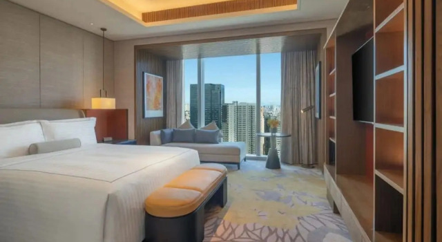 Люкс Premier с видом на город Solaire Resort Quezon City