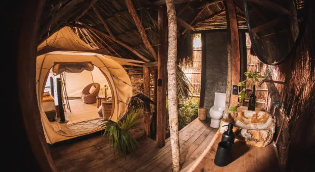 Тент Uman Glamping & Cenote Tulum