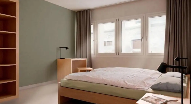 Одноместный номер Standard Martigny Youth Hostel